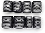 Kitsch Ceramic Thermal Hair Rollers Self Grip Curlers 8 Pcs Black view 4
