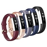 [5 Pack] Sport Bands Compatible with Fitbit Alta HR