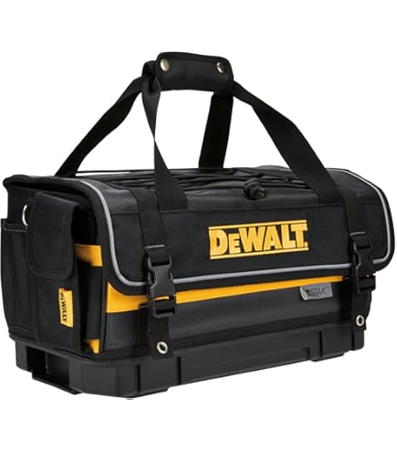 STANLEY FATMAX Open Mouth Rigid Tool Bag with Storage Compartment