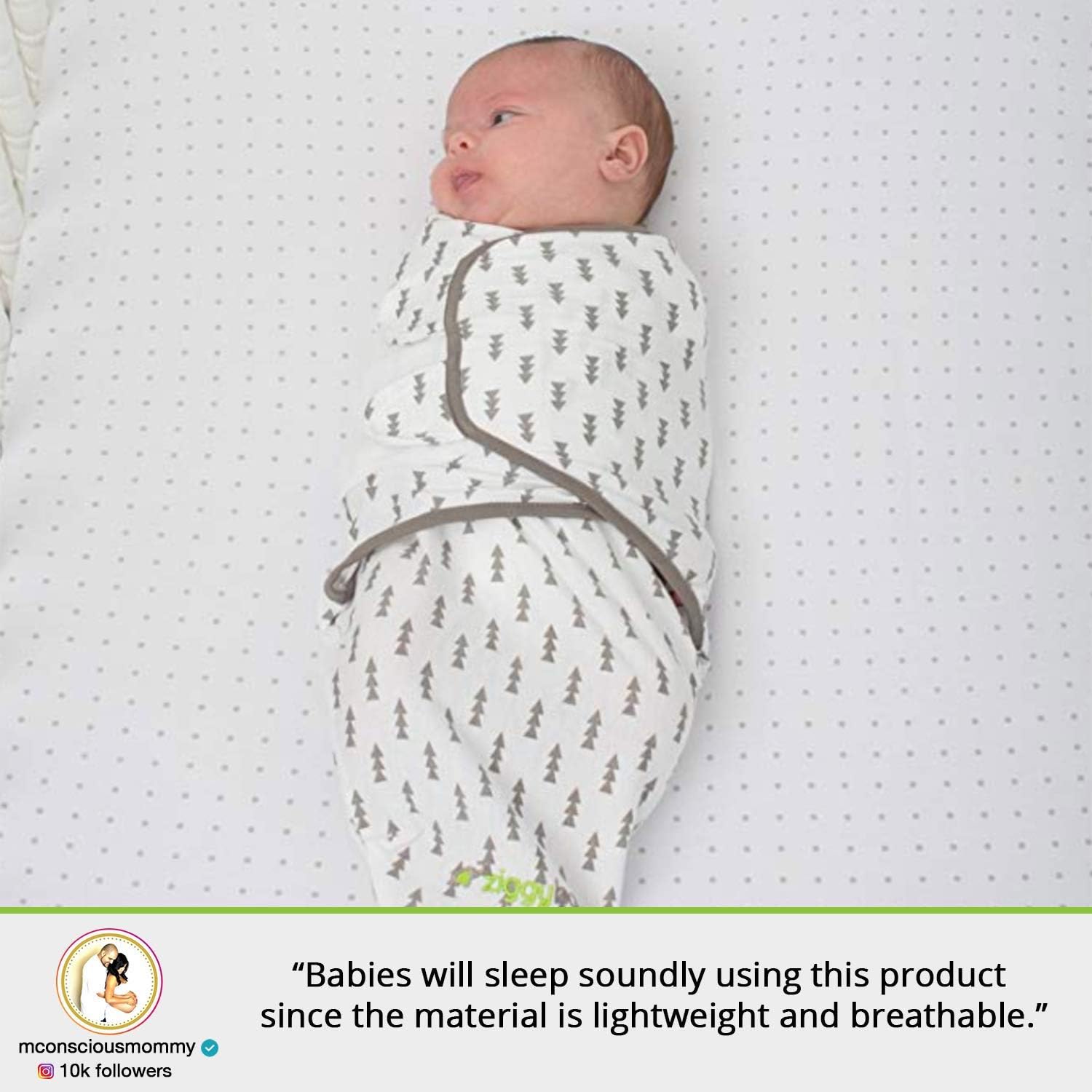 Swaddle Blanket, Adjustable Infant Baby Wrap, Soft Cotton in Ultra Grey - Baby Swaddle Blanket, Baby Swaddles 0-3 Months, Swaddle Blankets for Baby Boy, Baby Boy Swaddle, Baby Boy Swaddle Blanket: Baby