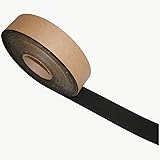 JVCC FELT-06 Polyester Felt Tape (1mm thick felt): 2 in. x 75 ft. (Black)