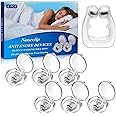 MS Esther Snore Stopper 6Pcs，Anti Snoring Devices, Silicone Magnetic Anti Snoring Nose Clip, Effective to Stop Snoring, Quieter Restful Sleep