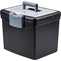 Amazon.com : Storex Economy Portable File Box for Letter