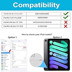 Case for iPad mini 7 (A17 Pro)/ Mini 6 8.3