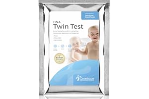 Genetrace DNA Twin Test - Confirm Whether Twins are Fraternal or Identical - Lab Fees & Shipping Included - Results in 1-2 Days
