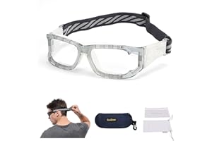 SooGree Sport Glasses Basketball Football Goggles Men Women Safety Eyewear Sport Goggles Anti Fog Shock Collision Glasses