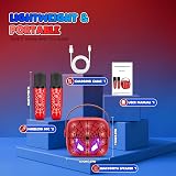 Braxel Karaoke Machine 2 Microphones Bluetooth Speaker Kids Gift Toy view 5