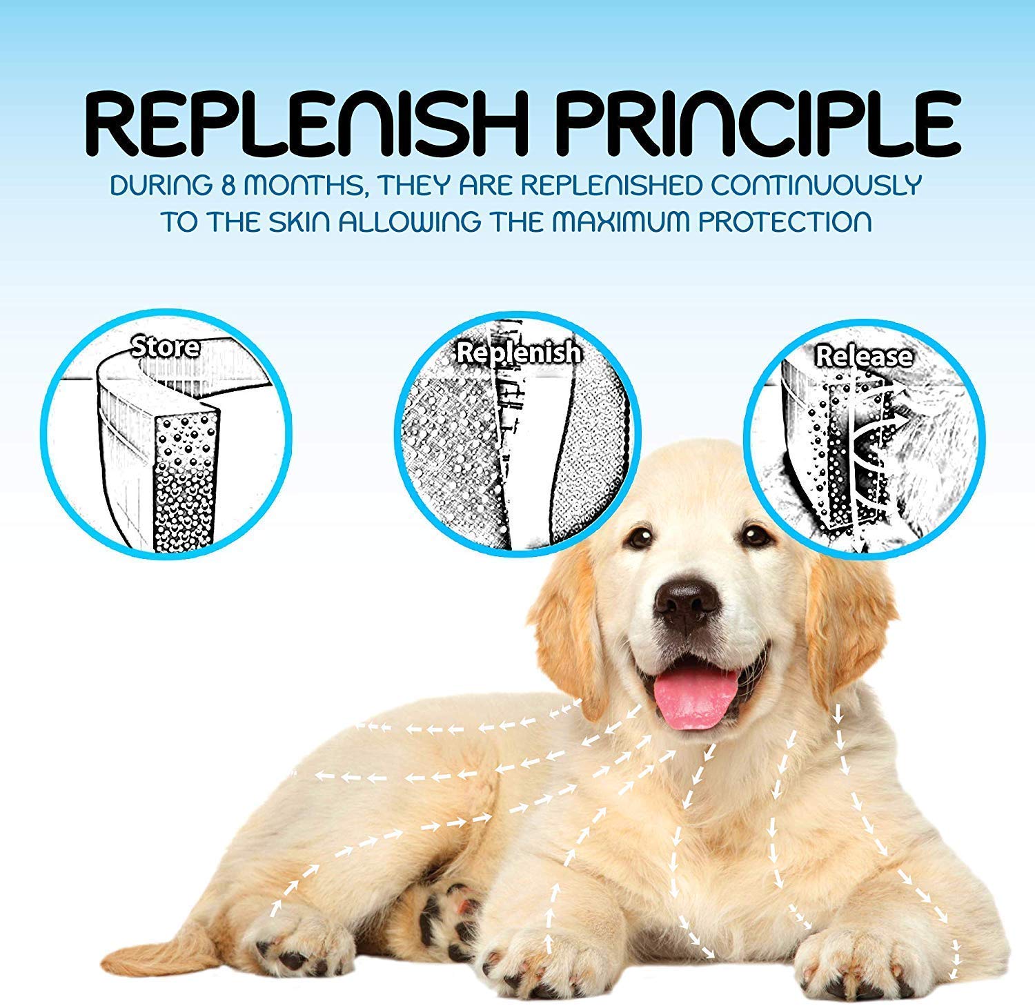 Reviews ERGMY Dog Flea Collars Durable Dog Flea Medicine Allergy