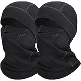 Balaclava Ski Mask for Men & Women, Modal Wool Blend Soft Windproof Face Mask Thermal Winter Full Face Cover for Cold Weather