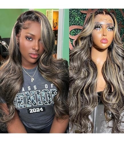 Amazon.com : Hair Sense Lace Front Wig Star Color: FS4/27  display picture 1