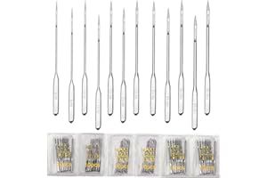 Anvin 60 Count Sewing Machine Needles Universal Regular Point for Singer, Brother, Janome, Varmax Heavy Duty Ball Point Needl