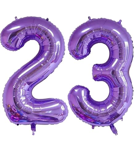 Purple 24 Number Balloon 32 Inch Jumbo Foil Balloons With Detachable Crown Foil Prom Balloon For 24th Birthday Party Decoration 24 Wedding Anniversary Photos Props Supplies, Mermaid Theme Party 24th