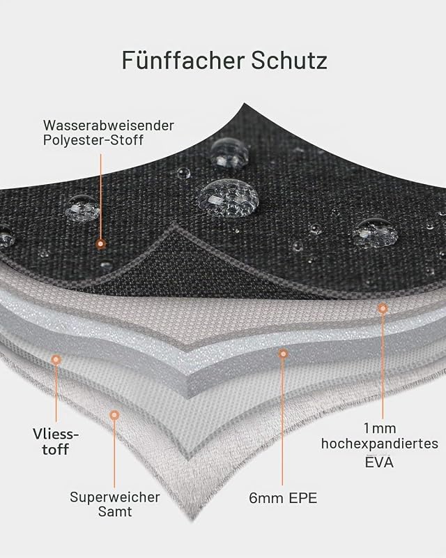 Laptoptasche Hülle Kompatibel mit MacBook Pro 14, 13.3 Zoll Laptops