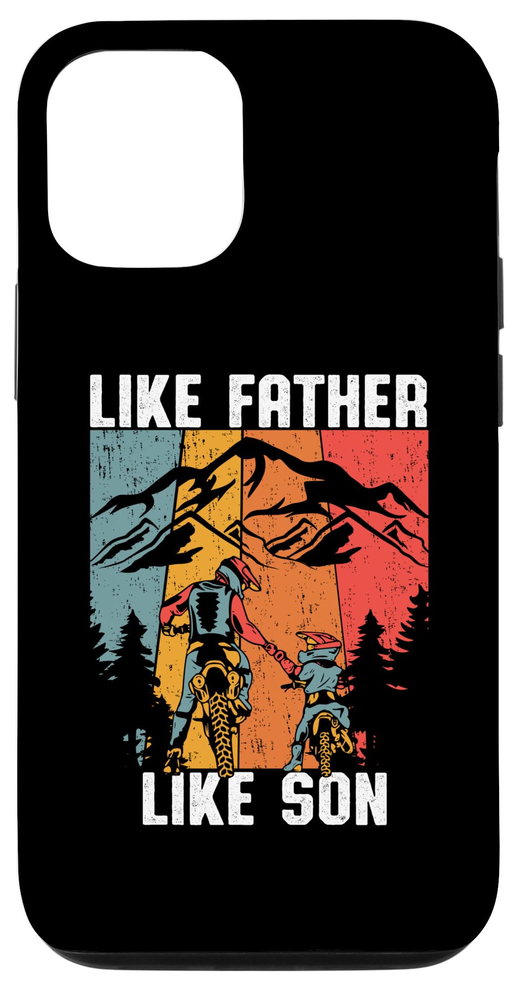 iPhone 12/12 Pro Dirt Bike Family Father Son Motocross Off-Road MX Dad Boys Case