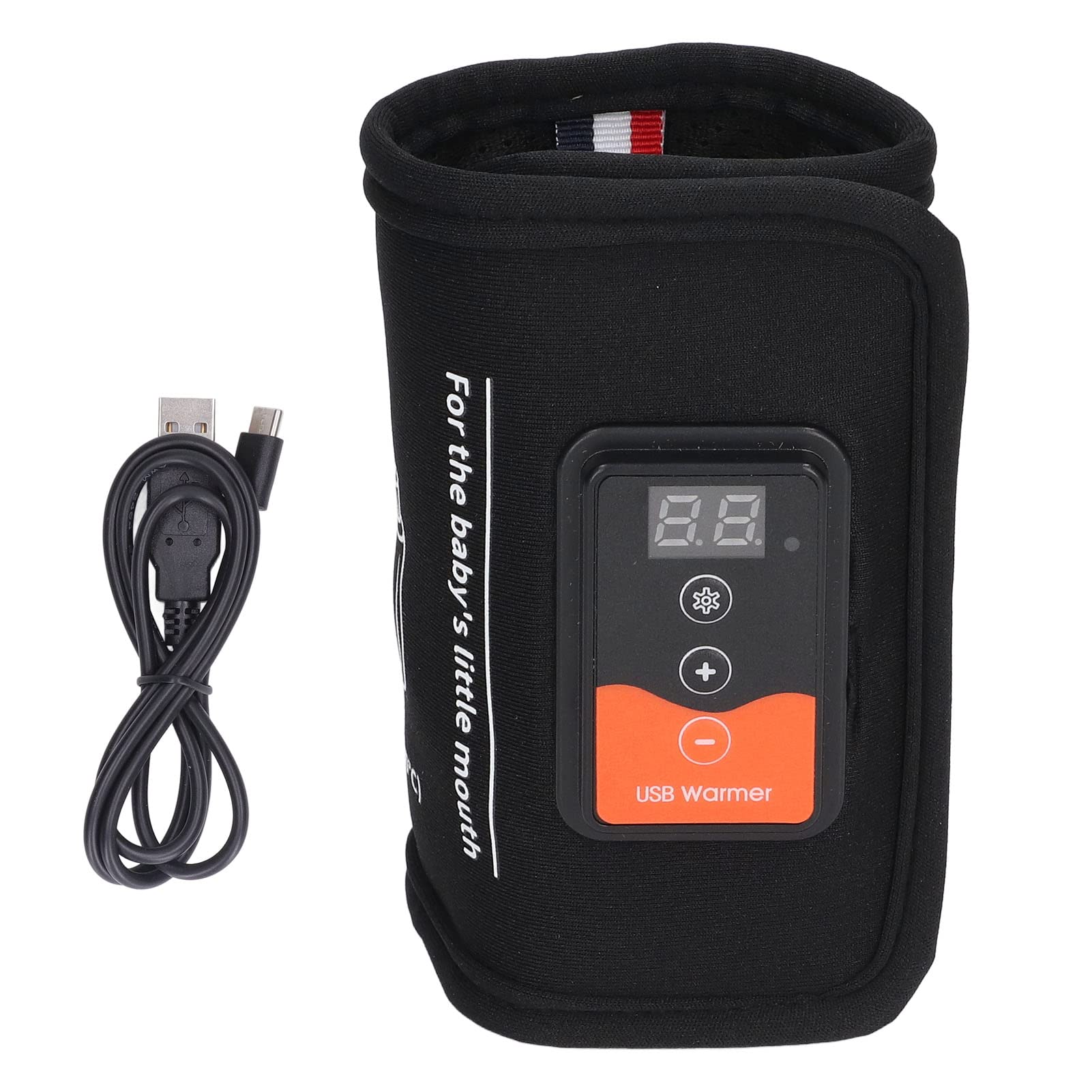 Milk Bottle Warmer Bag,Quick Heating USB Insulated Baby Bottle Warmer for Home Car