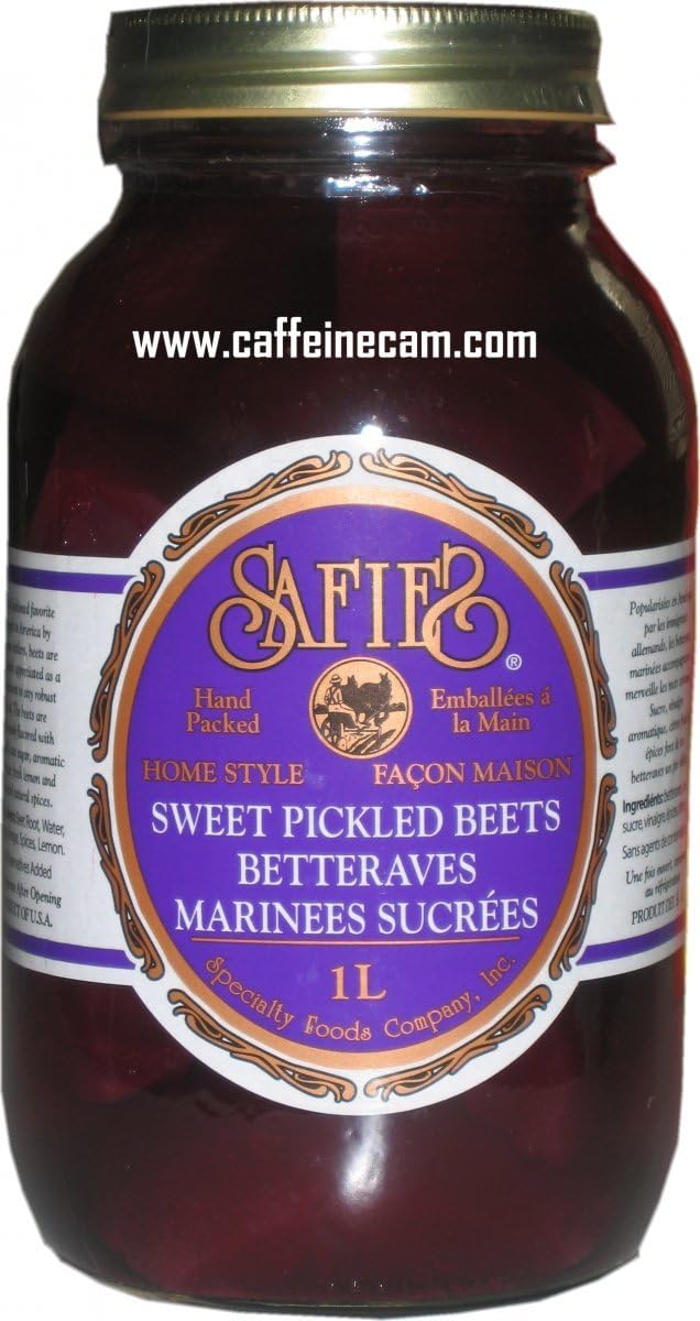 Safies Sweet Pickled Beets, 1 Liter/34 Ounces Amazon.ca Grocery