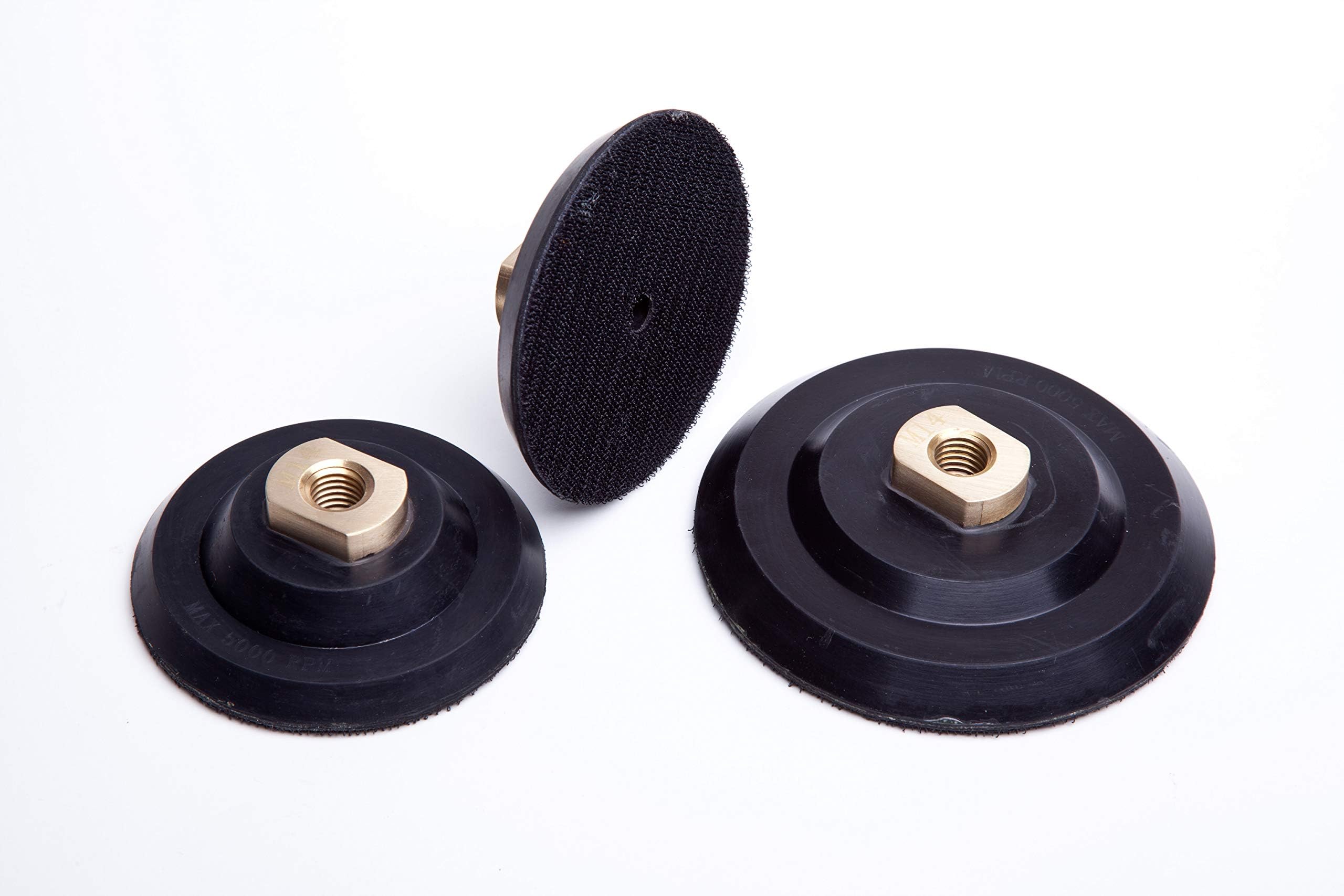 ATS Flexible Backer pad for 125mm (5") Diamond polishing Pads Discs QRS Hook and Loop