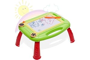 HahaGift Toys for 1 2 Year Old Boy Gifts, Magnetic Drawing Board for Toddler Toys Age 1-2, Montessori Educational Toys for 2 3 4 Year Old Boy Christmas Birthday Gifts!