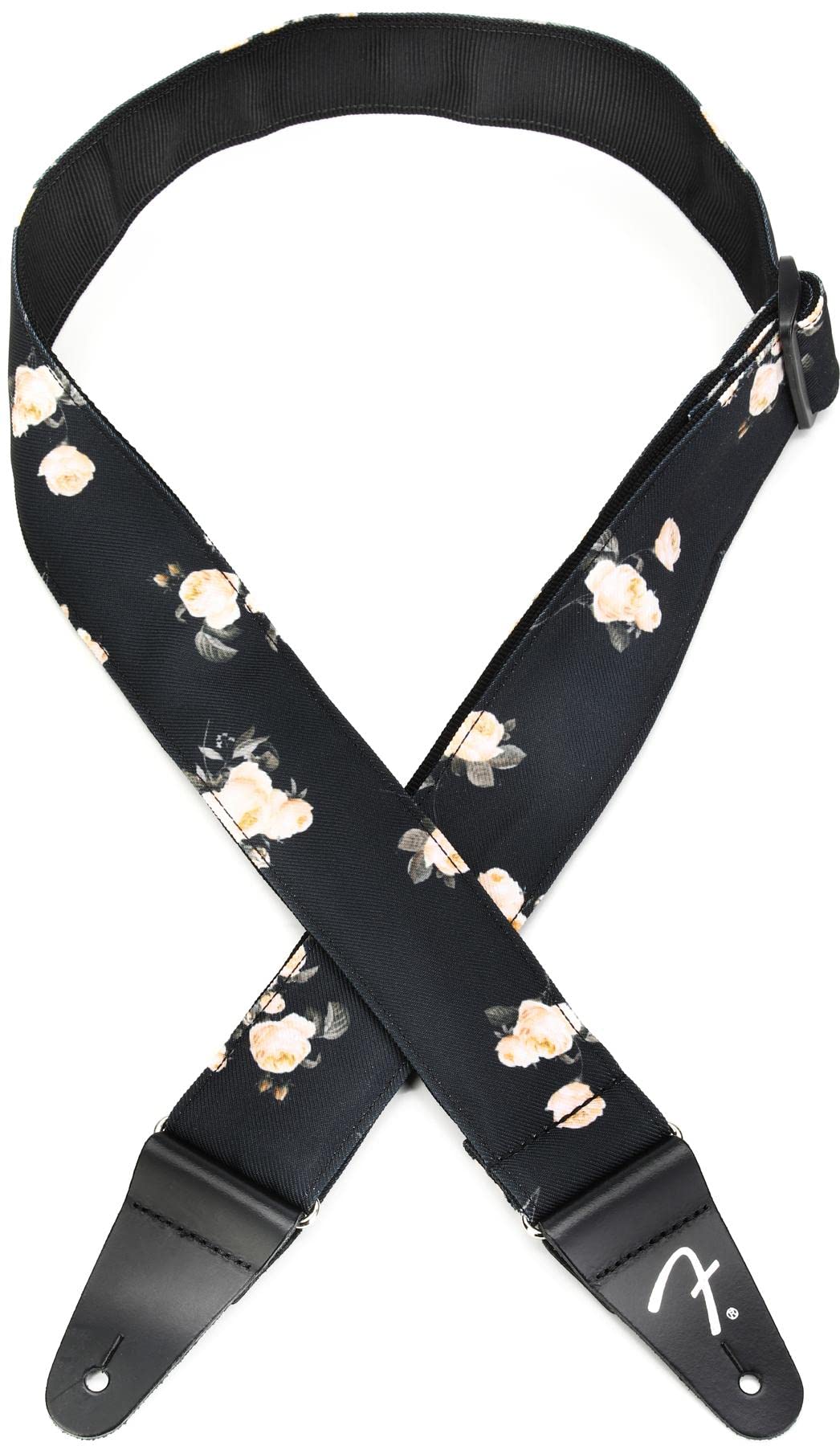Fender Floral Guitar Strap - Black