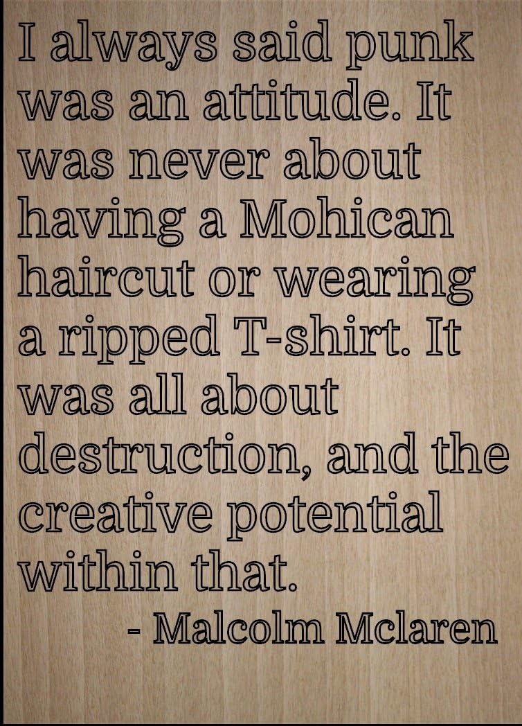 Amazon Com Mundus Souvenirs I Always Said Punk Was An Attitude