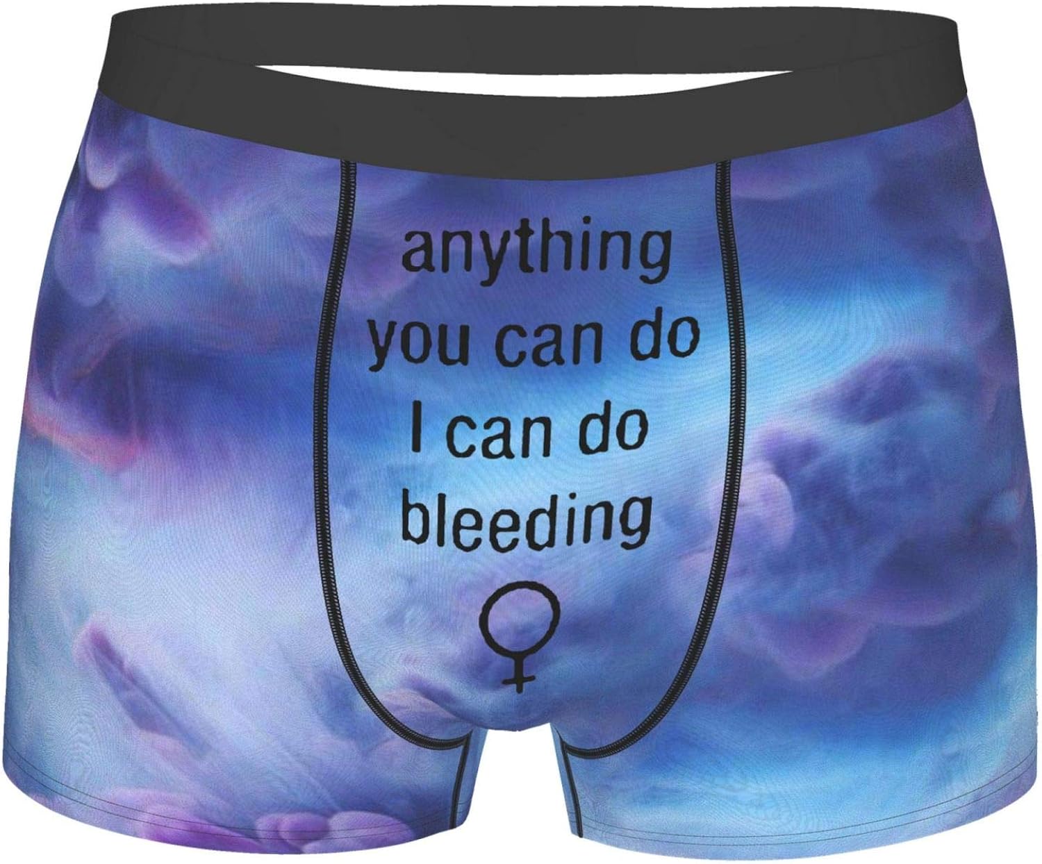 Anything You Can Do I Can Do Bleeding Men'S Boxer Briefs, Comfort Strench Waistband Underwear Anything You Can Do I Can Do Bleeding Men'S Boxer Briefs, Comfort Strench Waistband Underwear