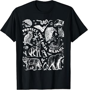 Protect The Local Wildlife Forest Animals Nature Woodland T-Shirt