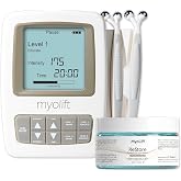 7E Wellness MyoLift Mini Microcurrent Facial Device with Dual Probes | Compact rechargeable microcurrent facial device with dual probes for face and neck skincare routines