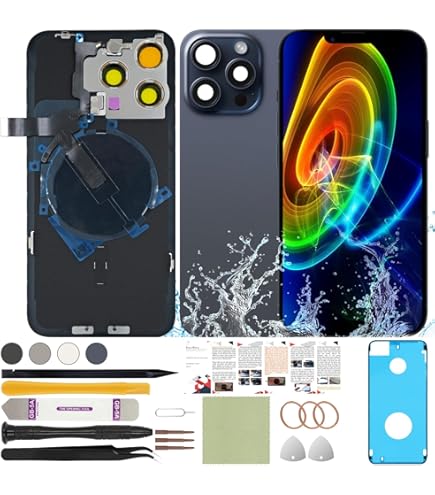 Amazon.com: Perzework OEM Rear Back Glass Replacement for iPhone