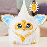 Furby Gold Glam Interactive Plush Toy with Crown Beads Comb 600+ Responses view 9