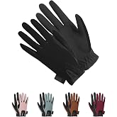 Thapower Women Horse Riding Gloves Winter Equestrian Horseback Gloves | Lady Youth Girl Outdoor Star Pattern Mitts Perfect for Biking Cycling Gardening