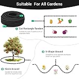 TLGREEN 50M Drip Hose Set 1/2" Porous Leaky Pipe for Garden Beds Greenhouse view 6
