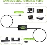 LiNKFOR 3.5mm to Optical Converter Digital SPDIF 2ch PCM 48kHz view 2