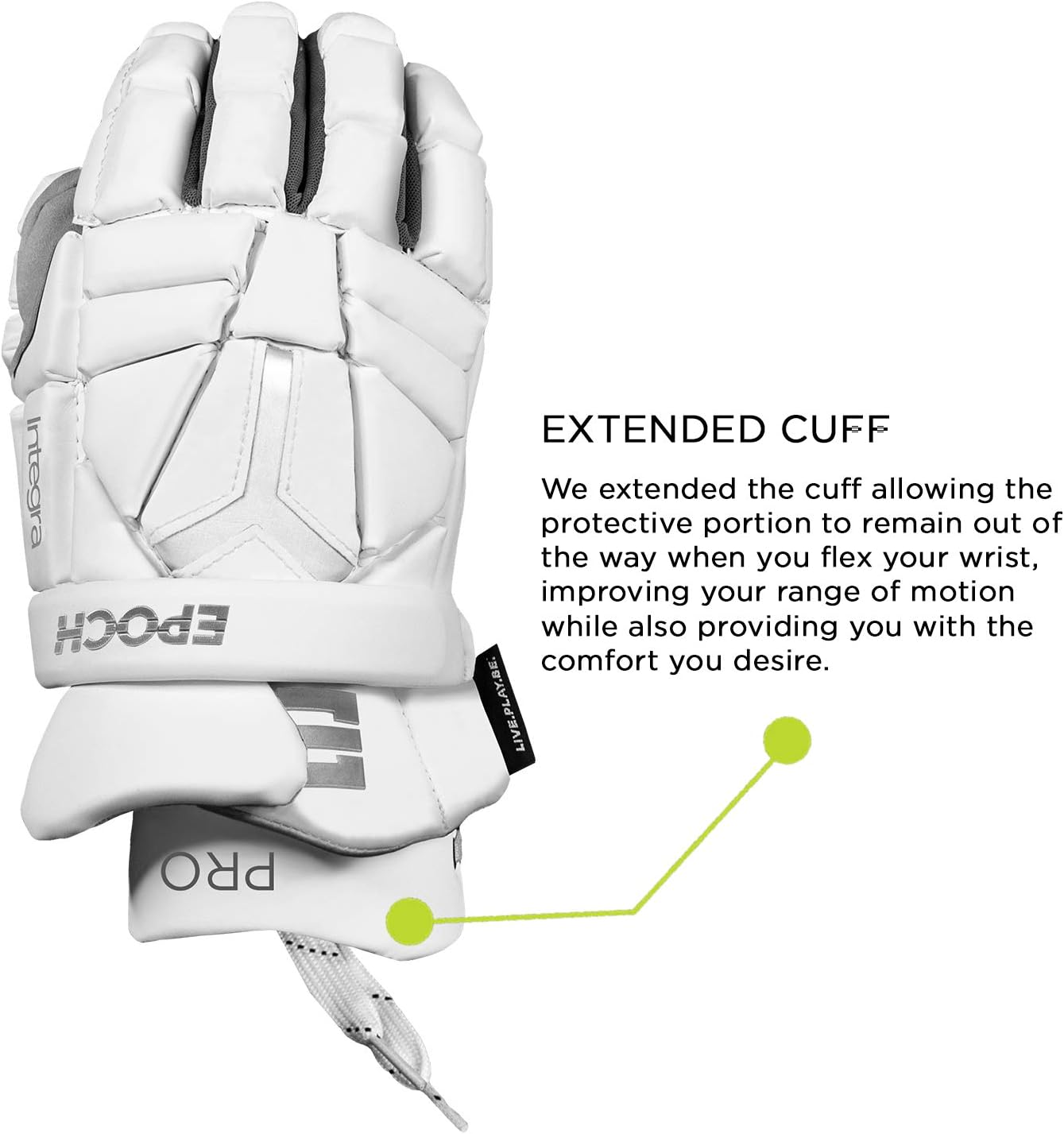 Epoch Lacrosse Elite Integra Pro Glove : Sports & Outdoors