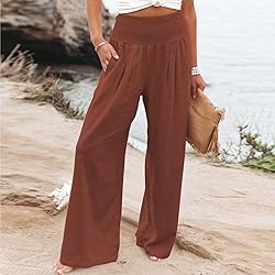 JIOEEH Hiking Pants Women Leg Palazzo Pants for