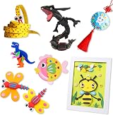 UPINS 1000 Pcs Black Wiggle Googly Eyes Self-Adhesive Mixed Sizes view 5