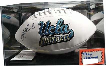 troy aikman autographed football