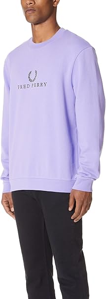 Fred perry lilac sweatshirt Outlet