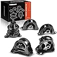 A-Premium 5PCS Engine Motor Mount and Transmission Mount Set Compatible with Honda CR-V 1997 1998 1999 2000 2001 L4 2.0L, Automatic Transmission