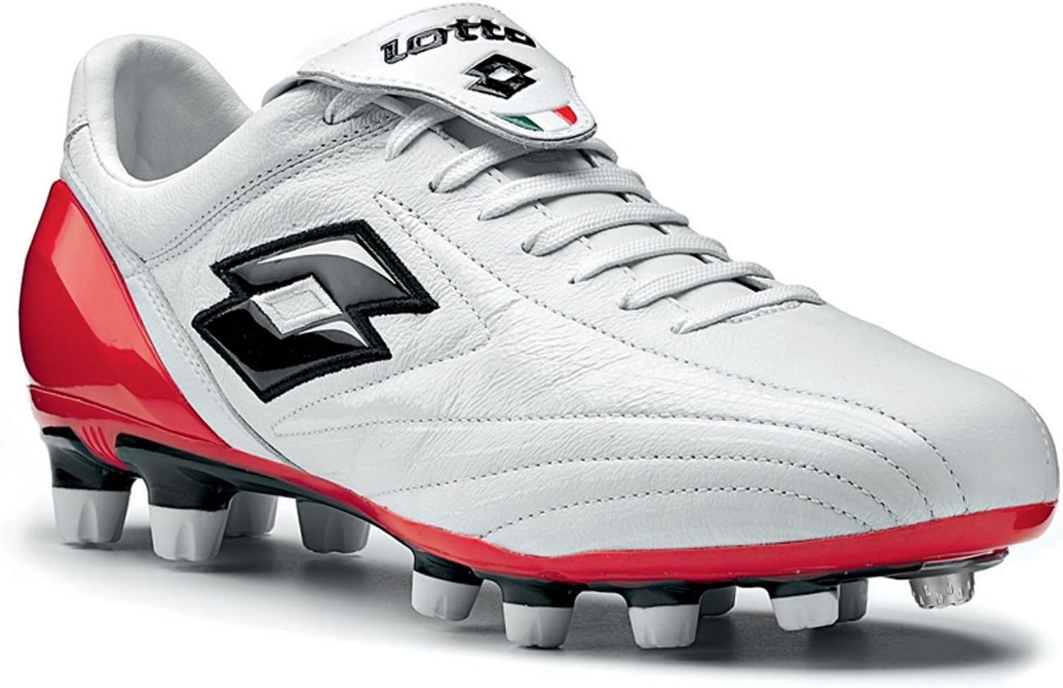 Lotto Zhero Leggenda Due SG Walking Shoe, Men's, White/Red