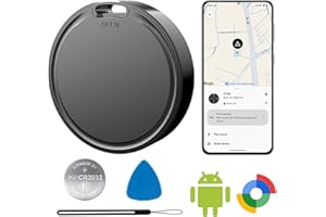 VODYFU Air Tags for Android,Air Tags-1 Pack Android,Android Tracker Tags,2 Year Battery Life,Google Find Trackers for Google'S Find Hub App,IP65 Waterproof Luggage Tracker Android for Keys,Wallets,Suitcases