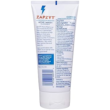 zapzyt salicylic acid wash