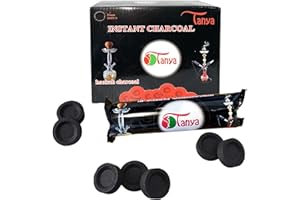 1 Box of 100pcs Instant Lite Disk Coal Zebra Smoke Easy Quick Lighting Charcoal for Hookah -33mm