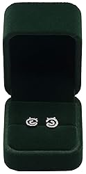 Giftop Velvet Single Ring Box Case Holder for