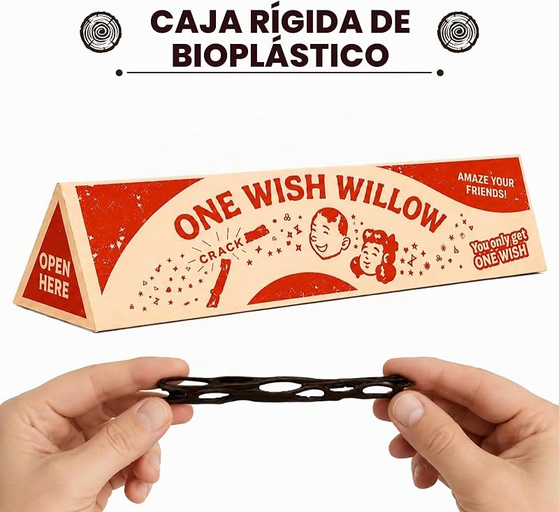 Filme de 2 peças Wish One Willow, Willow of Wish, Willow of Wish Movie, Good Fortune Colecionable Gift, para adultos