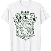 Harry Potter Slytherin Detailed Crest T-Shirt Small