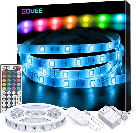 Amazoncom Govee Tira De Luces Led Rgb Que Cambian De
