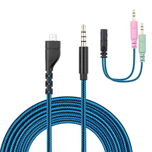 Smays Braided Arctis Cable, Audio Cord Replacement for