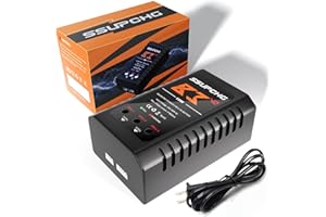 SSUPCHG Battery Charger for 2S 3S LiPo Battery, Balance Charger for XHR Plug Battery, Lipo Chargers for RC Toy & Model, RC Battery Chargers with Smart Chip