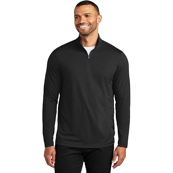 Port Authority Double Knit 1/4-Zip K880, Parcel Blue, X-Small at