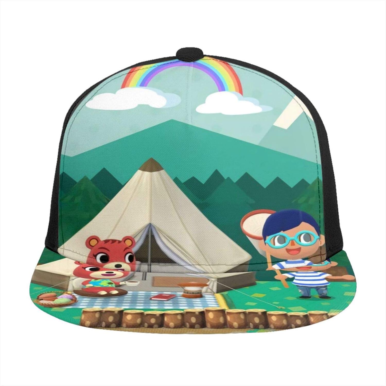 Animal_Crossing Snapback Hat Sports Casual Hip Hop Caps for Birthday